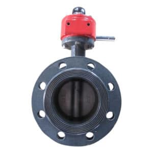 Wcb Carbon Steel Flange Butterfly Valve