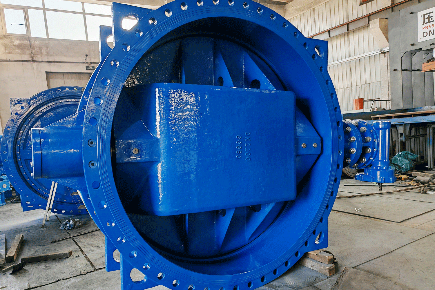 Inicio 30 flange butterfly valve