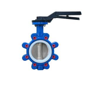 Lug дисковый затвор с алюминиево-бронзовым диском и седлом PTFE