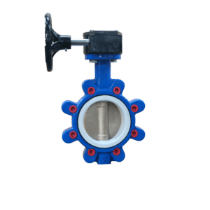 Lug дисковый затвор с алюминиево-бронзовым диском и седлом PTFE