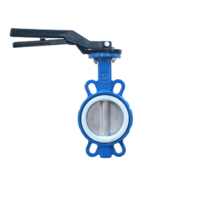 Межфланцевый дисковый затвор с диском SS304 и седлом PTFE