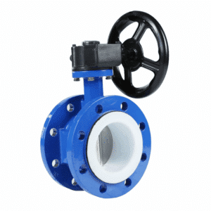 PTFE-flange-butterfly-valve